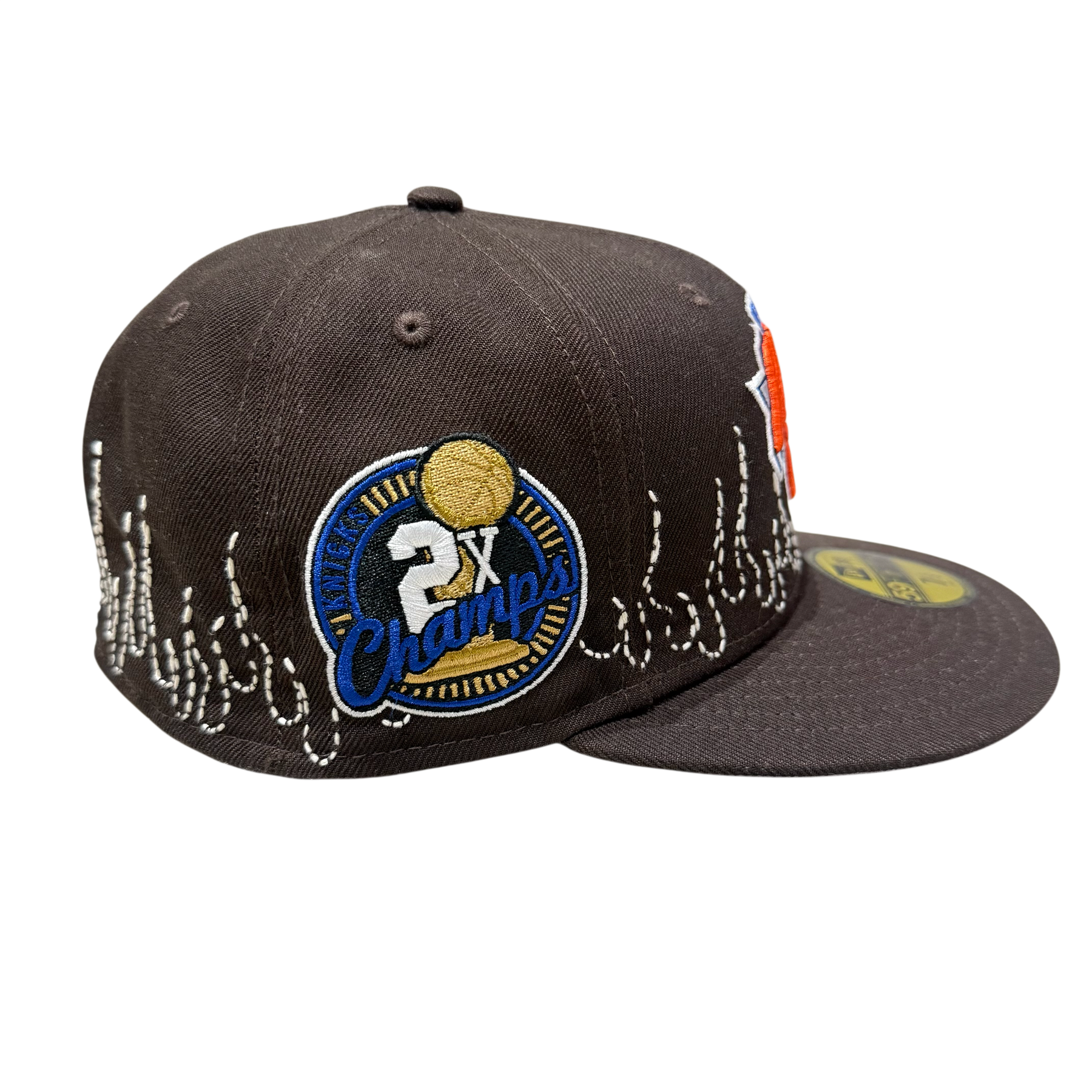 LOSO KNICKS FITTED CAP BROWN