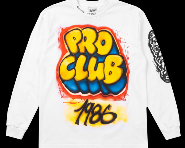 CLIENTELE SHIRT KING PHADE LONG SLEEVE WHITE SHIRT