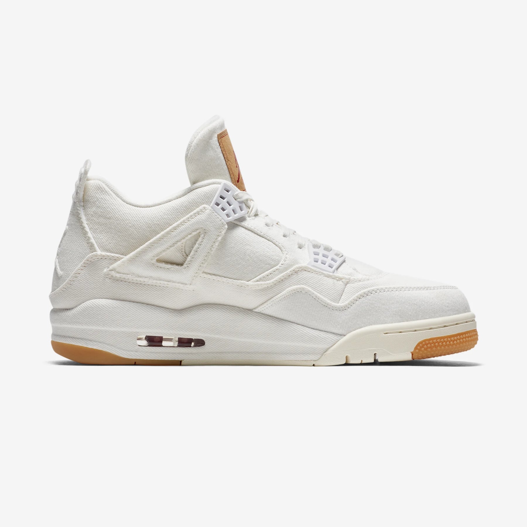 AIR JORDAN 4 RETRO LEVI'S WHITE (LEVI'S TAG) NIB