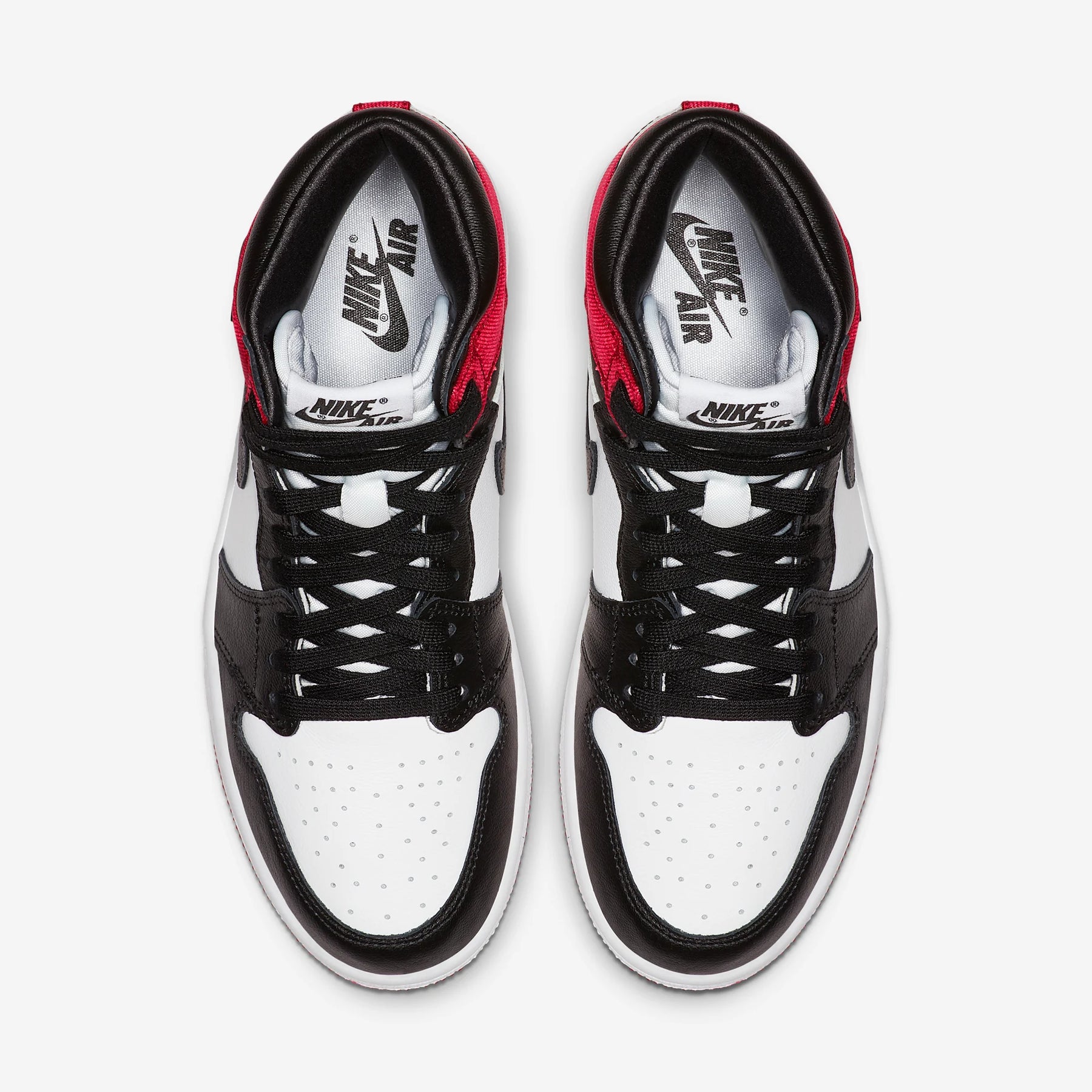 AIR JORDAN 1 RETRO HIGH SATIN BLACK TOE NIB