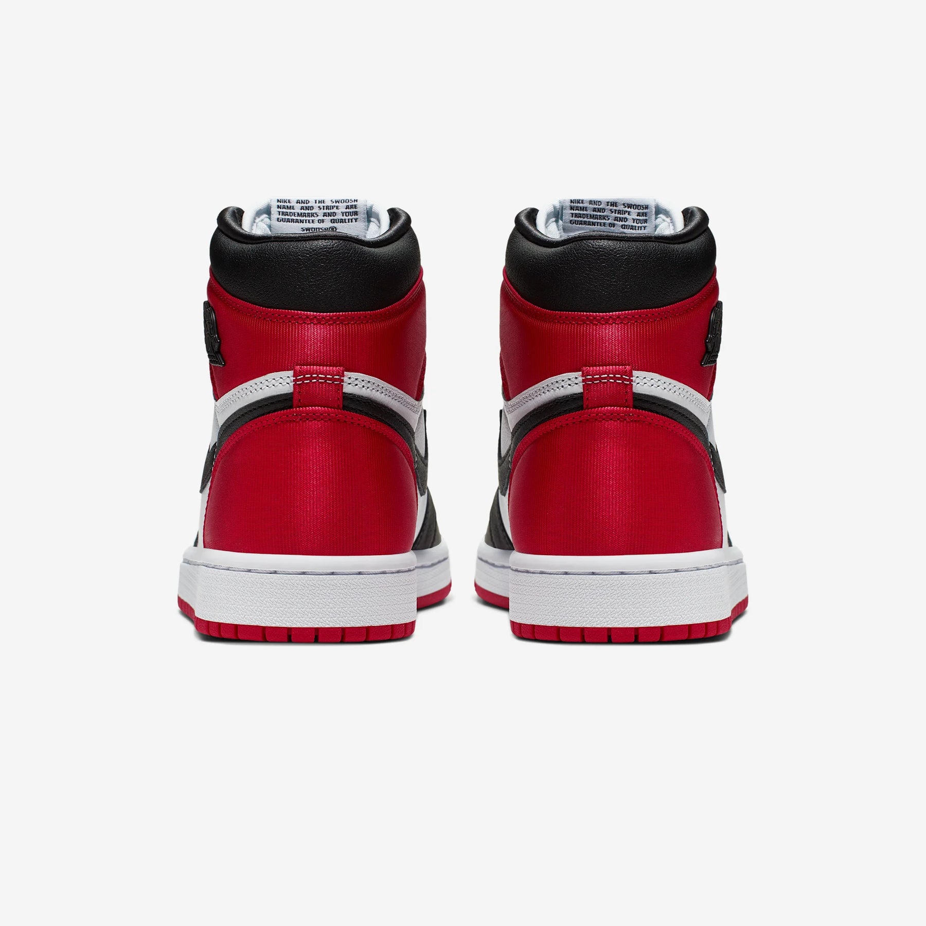 AIR JORDAN 1 RETRO HIGH SATIN BLACK TOE NIB
