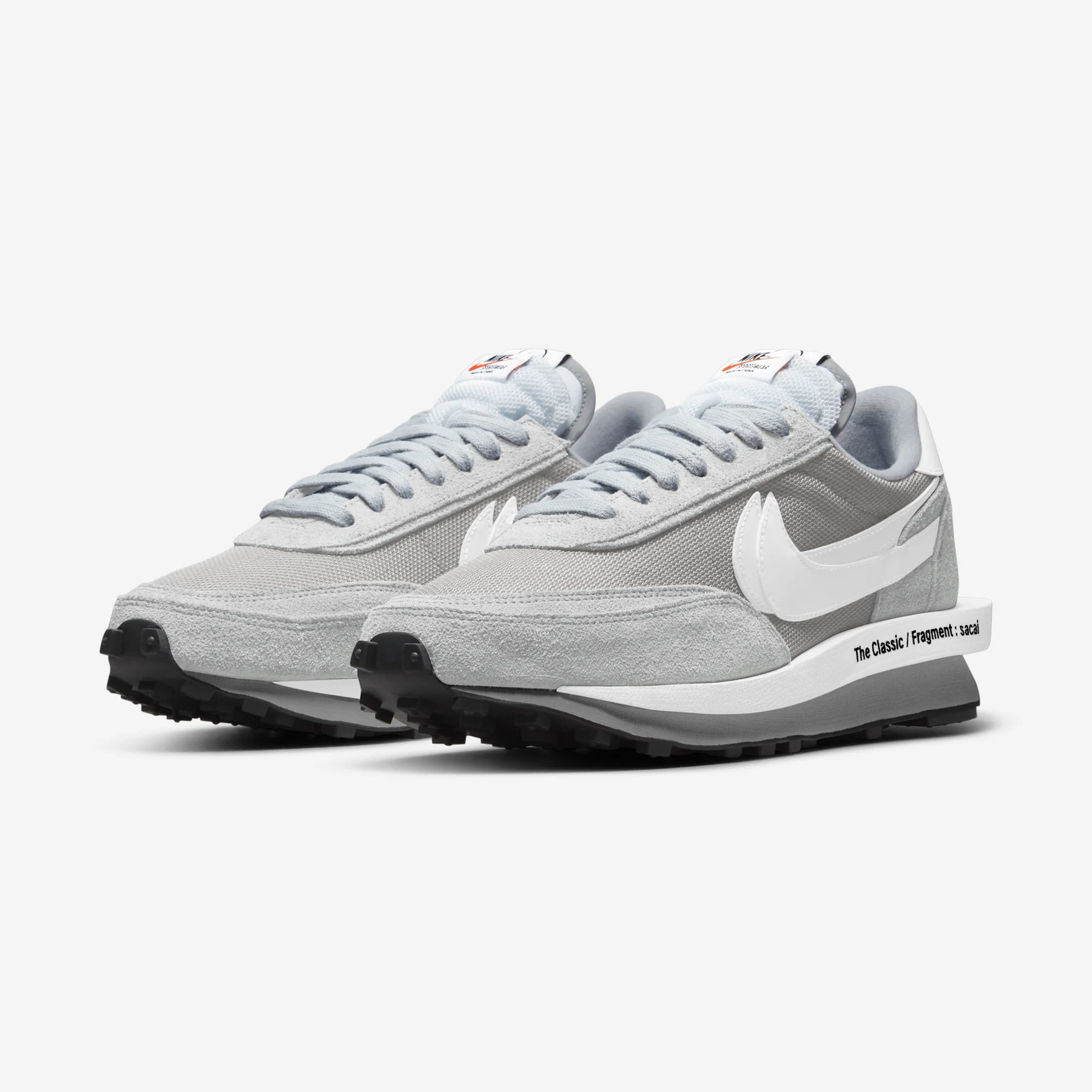 NIKE LD WAFFLE SF SACAI FRAGMENT GREY NIB
