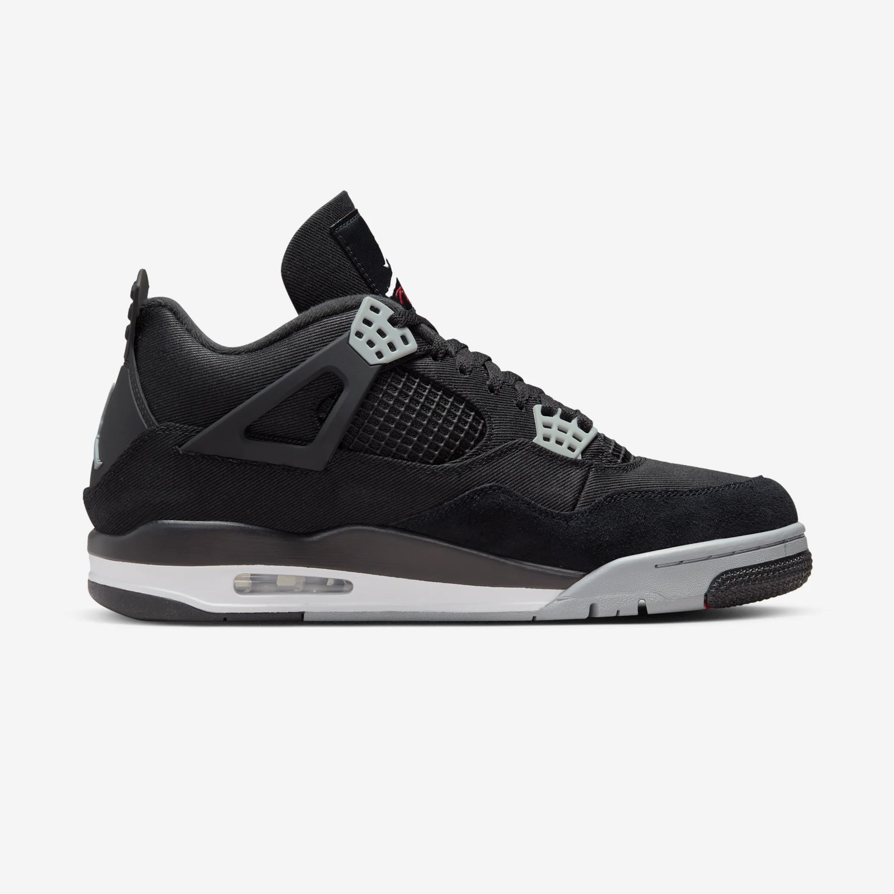 AIR JORDAN 4 RETRO BLACK CANVAS NIB