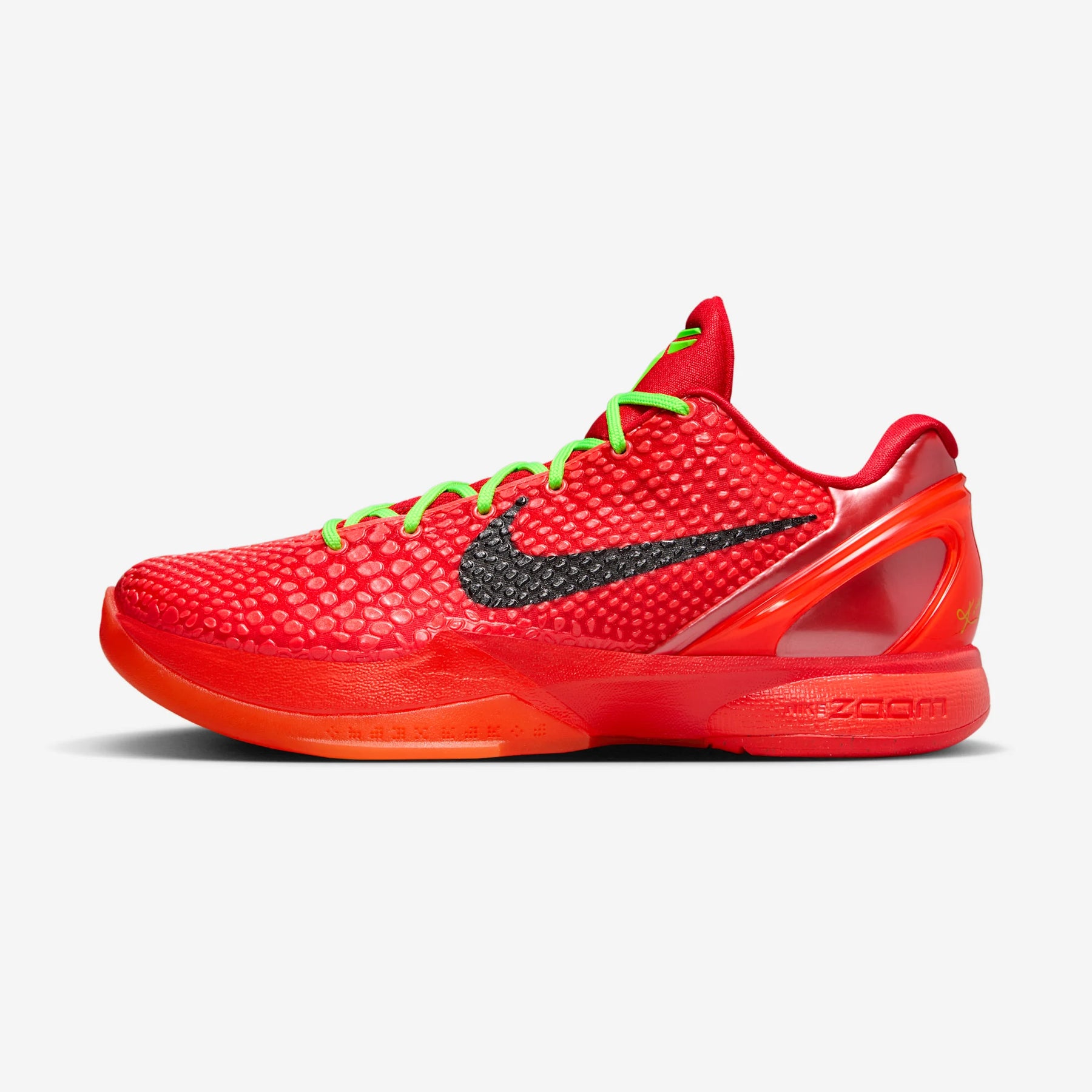 NIKE KOBE 6 PROTO REVERSE GRINCH NIB