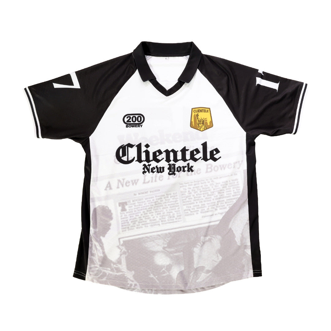 Clientele Bowery Victory Soccer Jersey Black