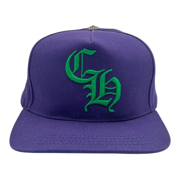 CHROME HEARTS CH BASEBALL CAP PURPLE GREEN