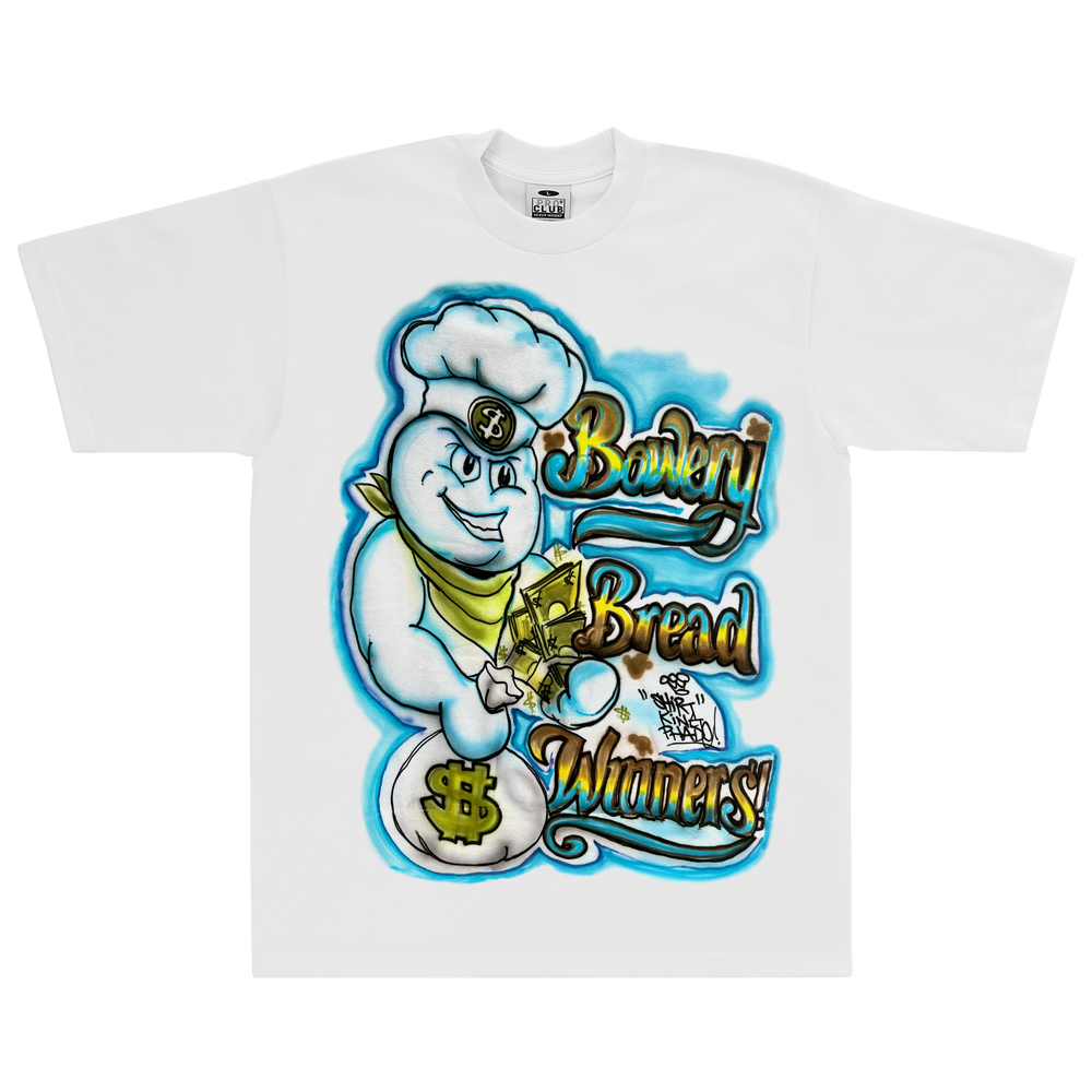CLIENTELE SHIRT KING PHADE DOUGHBOY WHITE TEE