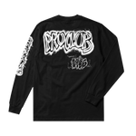 CLIENTELE SHIRT KING PHADE LONG SLEEVE BLACK SHIRT