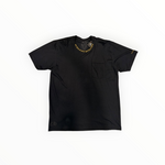 CHROME HEARTS NECK LOGO POCKET TEE BLK