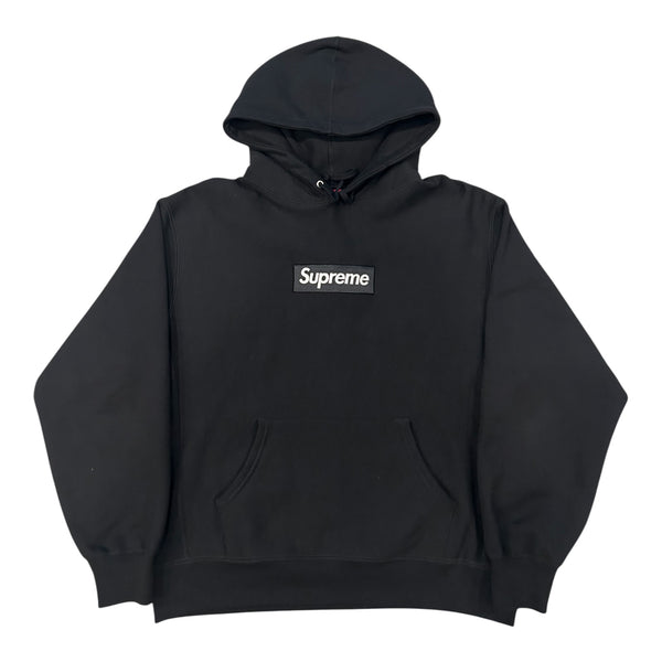 SUPREME FW25 BOX LOGO HOODED SWEATSHIRT BLACK