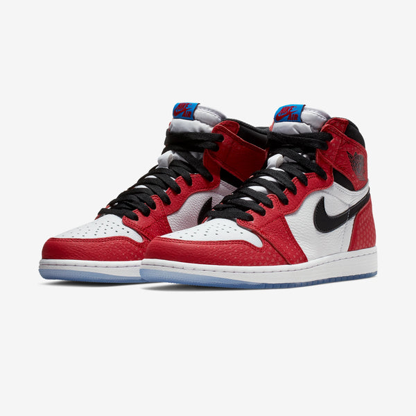 AIR JORDAN 1 RETRO HIGH SPIDER-MAN ORIGIN STORY NIB