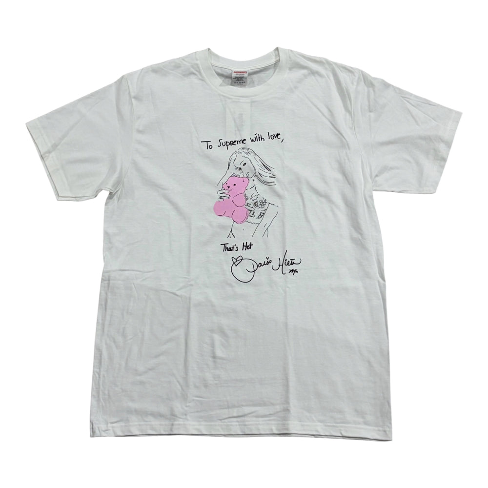 SUPREME FW26 PARIS TEE WHITE