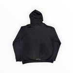CHROME HEARTS HOODED PULLOVER VERTICAL LOGO ARMY GREEN