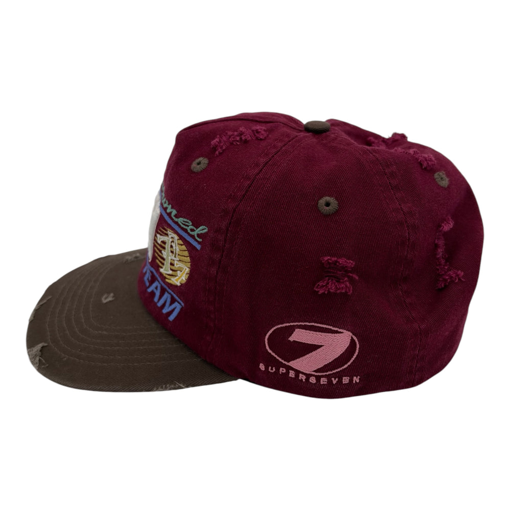 UP7SKATE INTL STREET TEAM HAT RASPBERRY