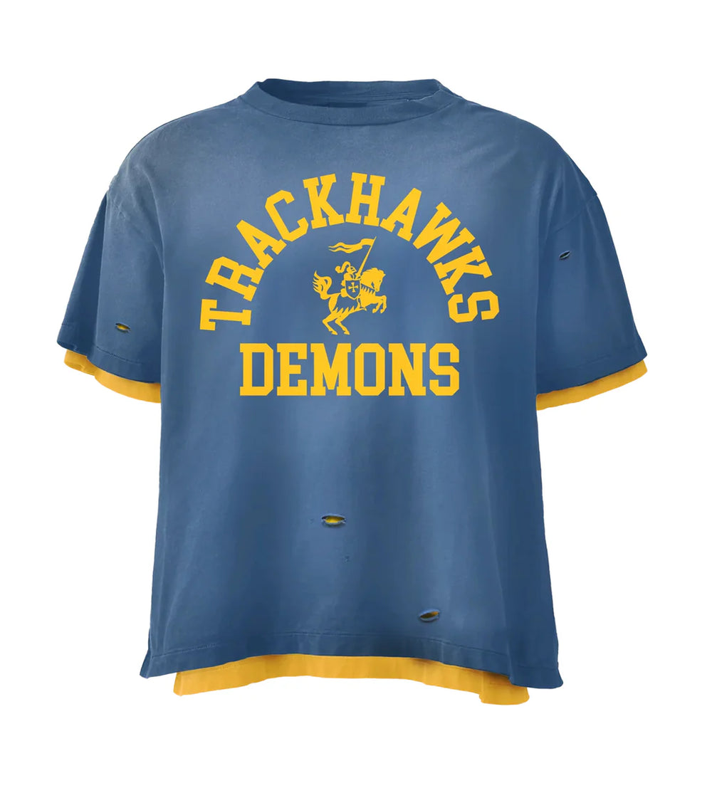 BRAVEST STUDIOS TRACK HAWK DOUBLE LAYER TEE