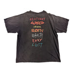 SAINT MICHAEL SEVEN DEADLY TEE BLACK