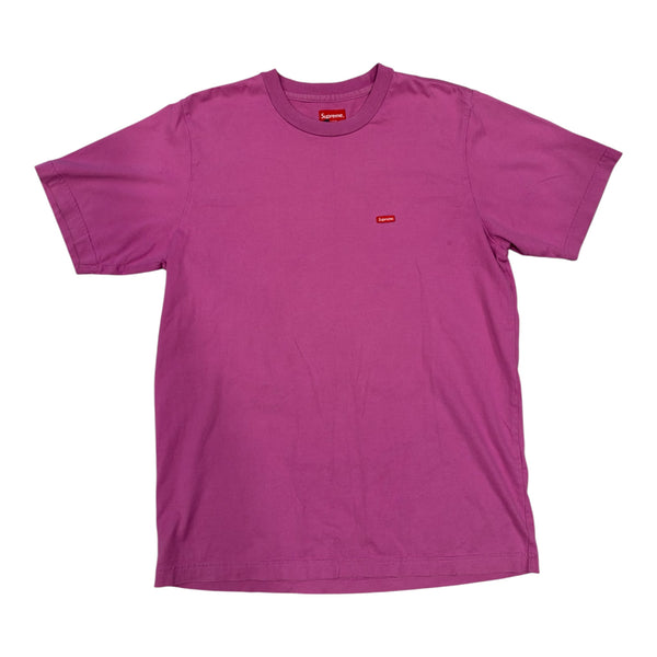 SUPREME SS17 SMALL BOX TEE DARK PINK