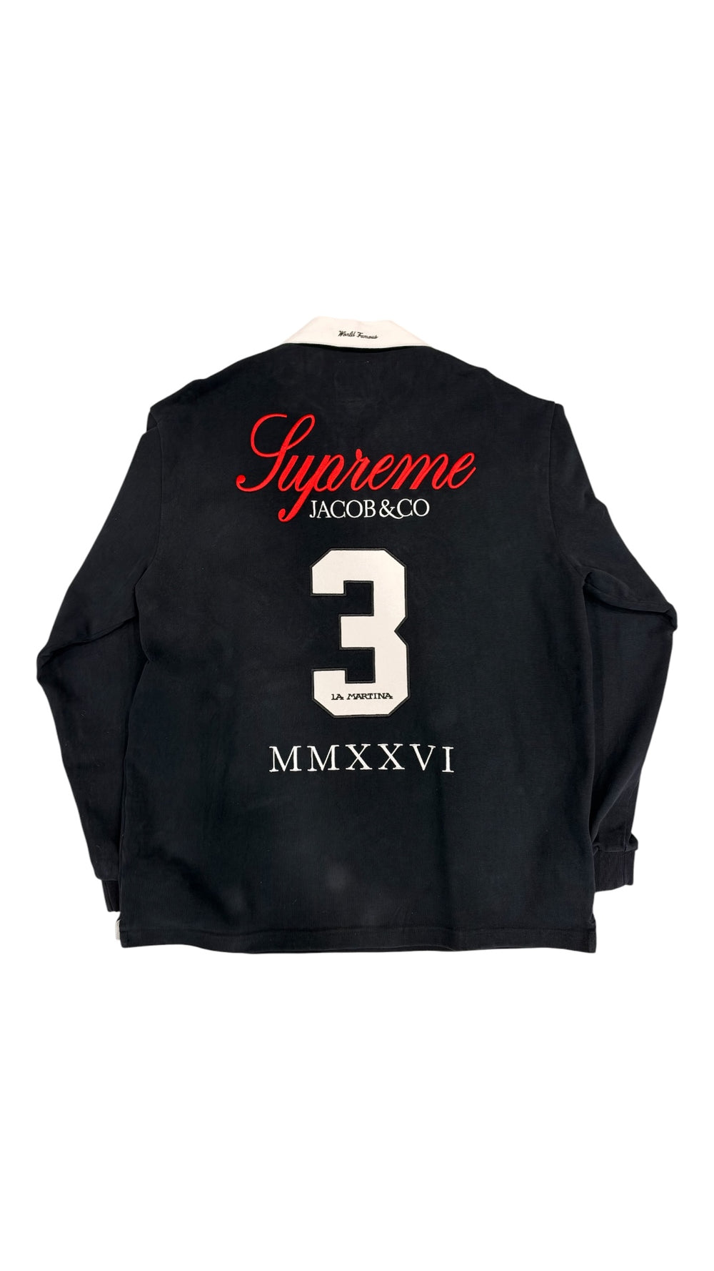 SUPREME LA MARTINA RUGBY BLACK