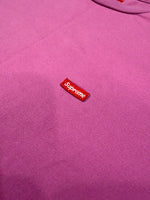SUPREME SS17 SMALL BOX TEE DARK PINK