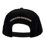 CHROME HEARTS HORSESHOE DENIM BASEBALL HAT BLACK