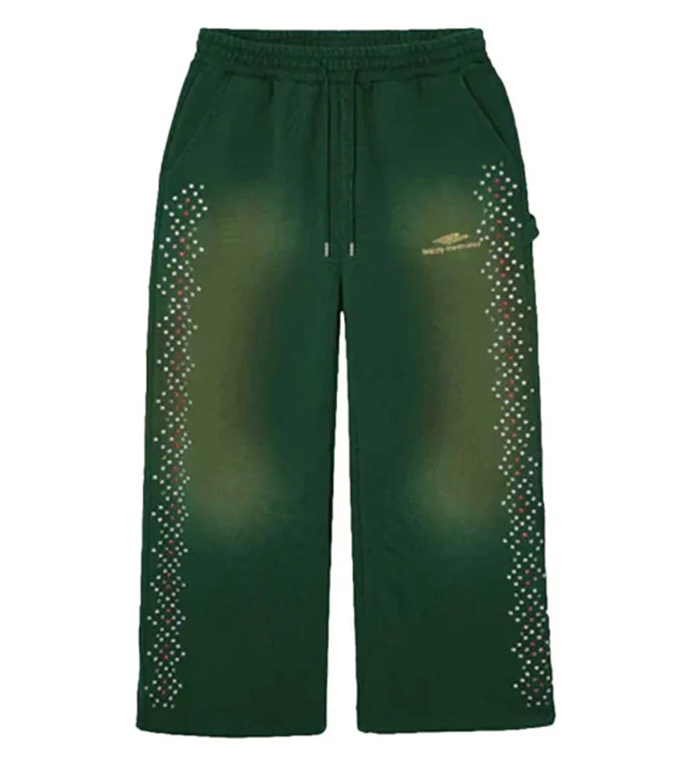 HMDD CRYSTAL SWEATS GREEN