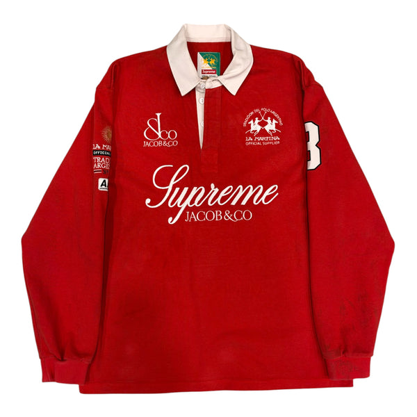 SUPREME LA MARTINA RUGBY RED