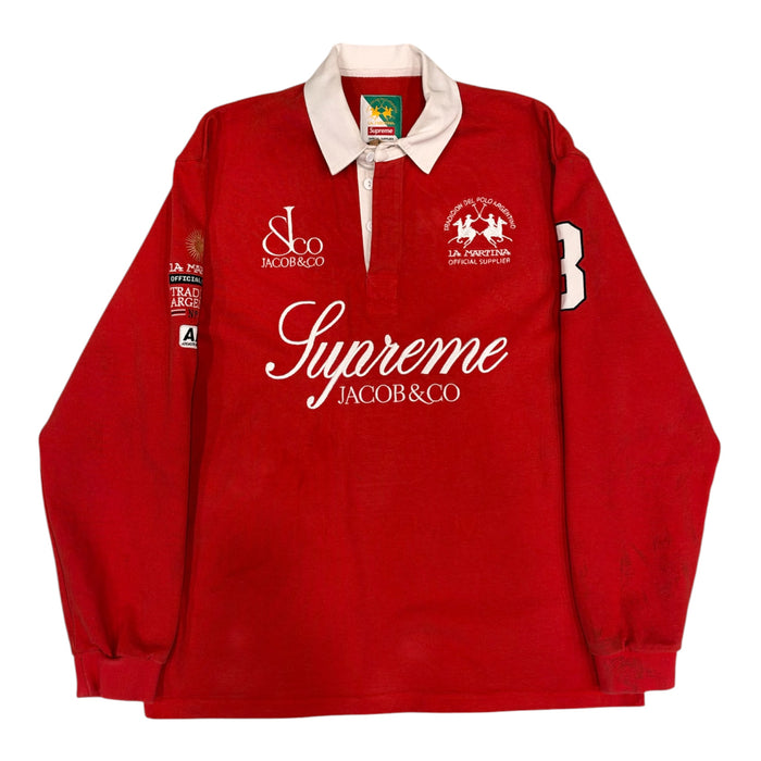 SUPREME LA MARTINA RUGBY RED