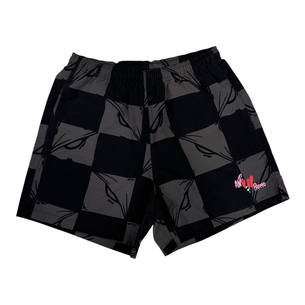 MATTY BOY ANTI-PROMO 99 EYES NYLON SHORTS GREY