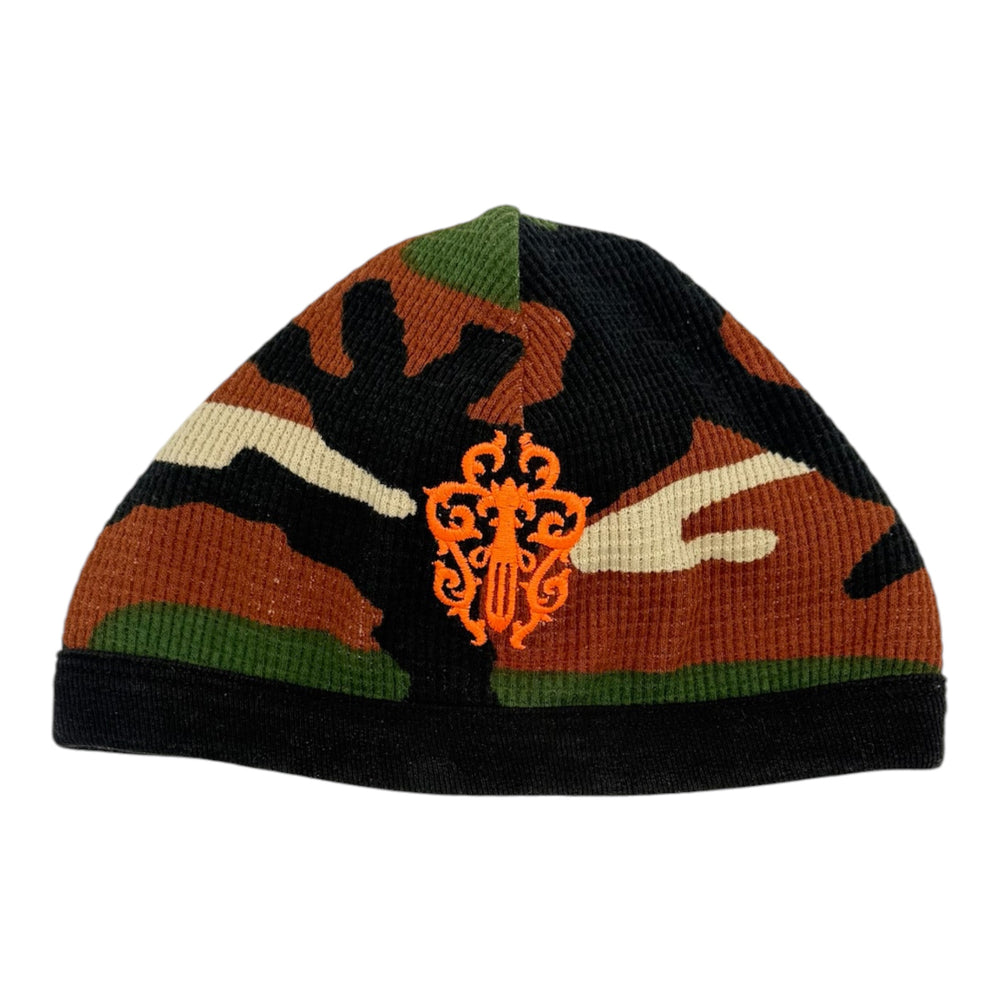 CHROME HEARTS X MATTY BOY CAMO DAGGER SKULL CAP