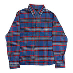 CHROME HEARTS WORK DOG BLUEBERRY WINE HARVESTER PLAID FLANNEL