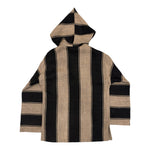 SAINT LAURENT SS15 PARIS STUDDED BAJA PONCHO HOODIE