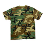 SUPREME FW26 GROWL TEE WOODLAND CAMO