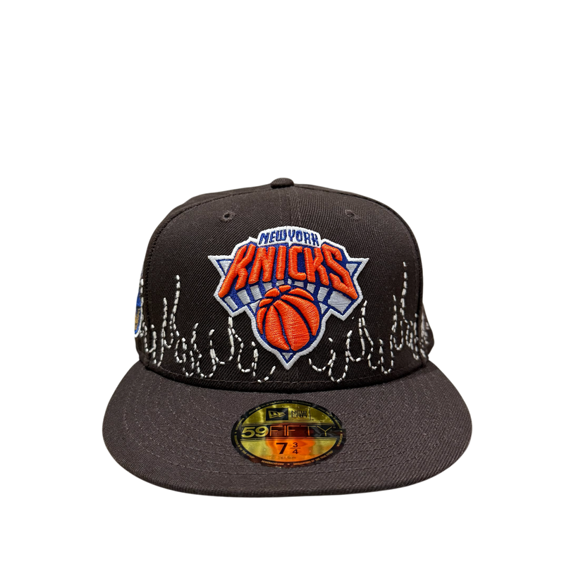 LOSO KNICKS FITTED CAP BROWN