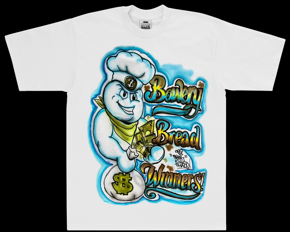 CLIENTELE SHIRT KING PHADE DOUGHBOY WHITE TEE