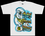 CLIENTELE SHIRT KING PHADE DOUGHBOY WHITE TEE