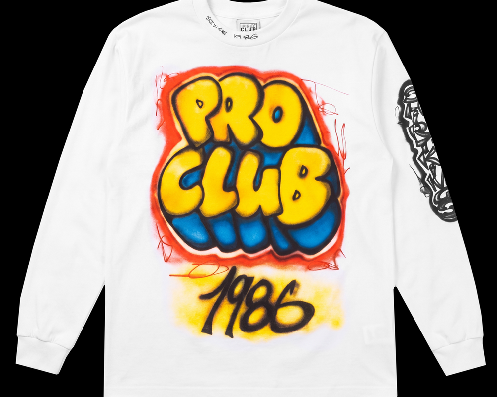 CLIENTELE SHIRT KING PHADE LONG SLEEVE WHITE SHIRT