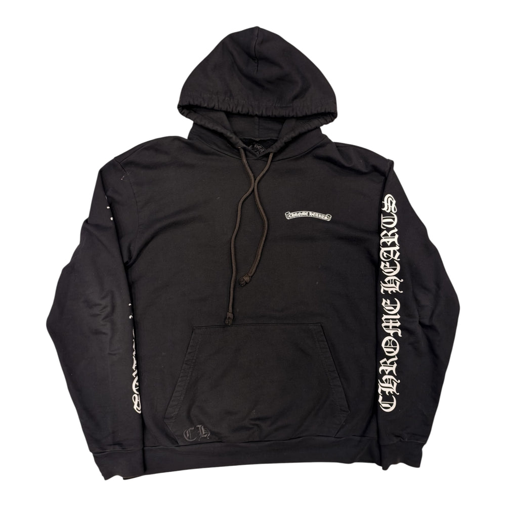 CHROME HEARTS SCROLL PULLOVER HOODIE