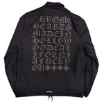 CHROME HEARTS EYECHART NYLON RIGGINS COACH JACKET