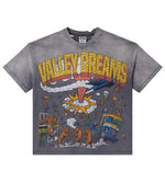 VALE CHAOS BLING TEE WASHED BLACK, M