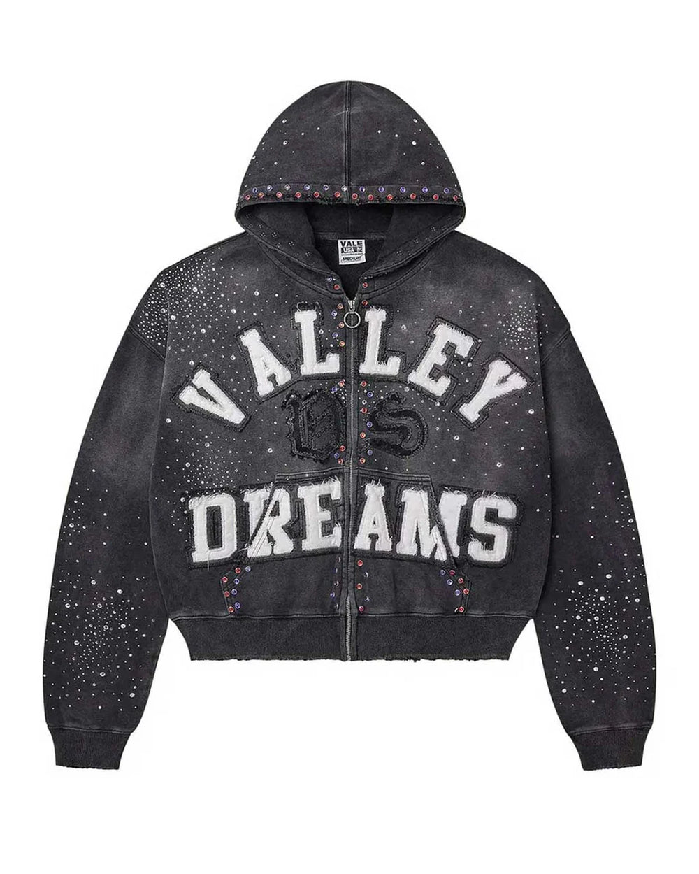 VALE CLASICO ZIP UP BLACK