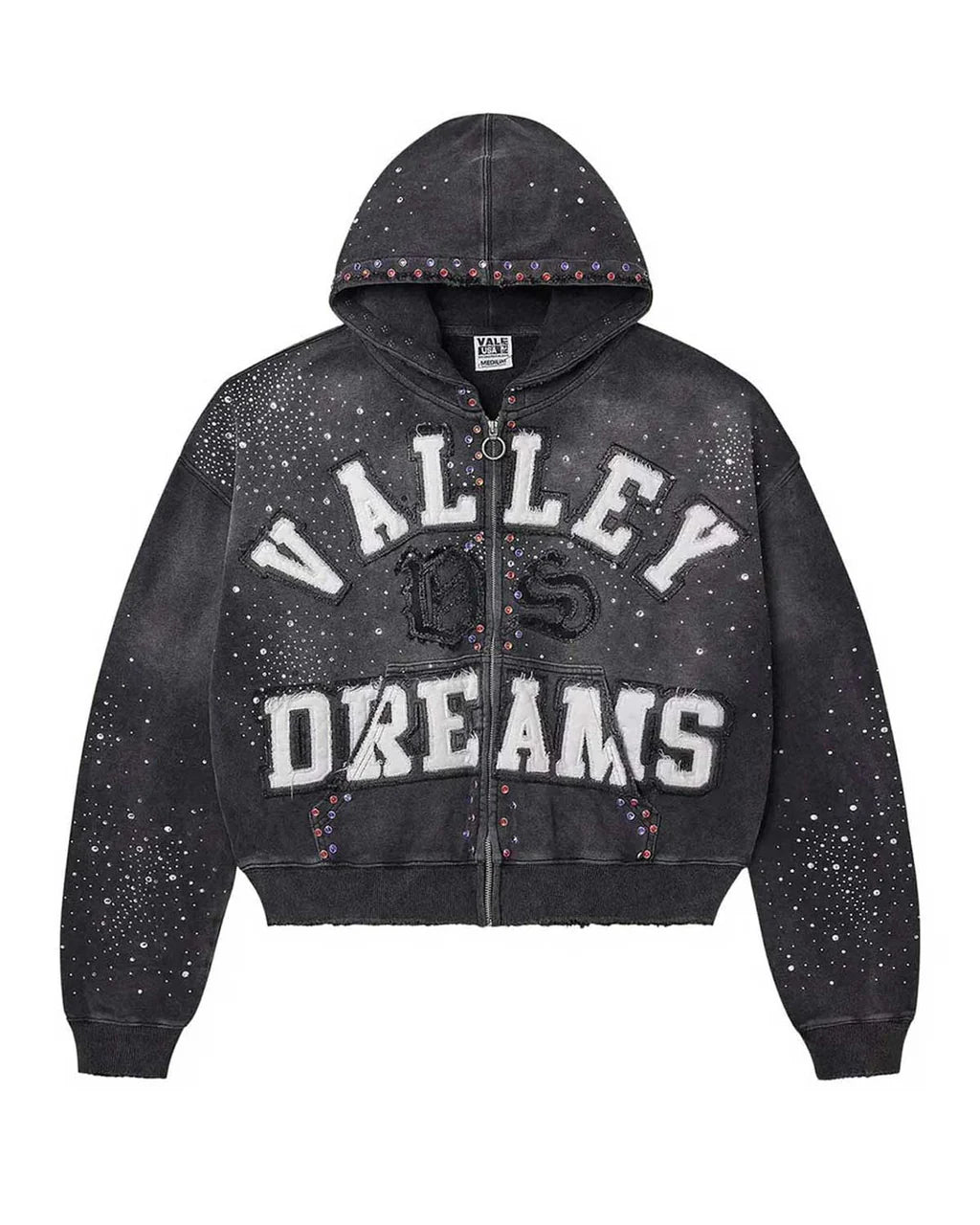 VALE CLASICO ZIP UP BLACK