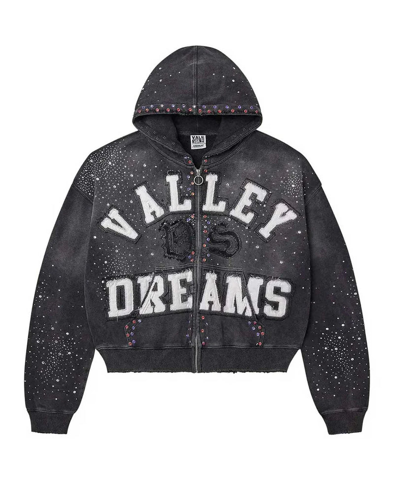 VALE CLASICO ZIP UP BLACK