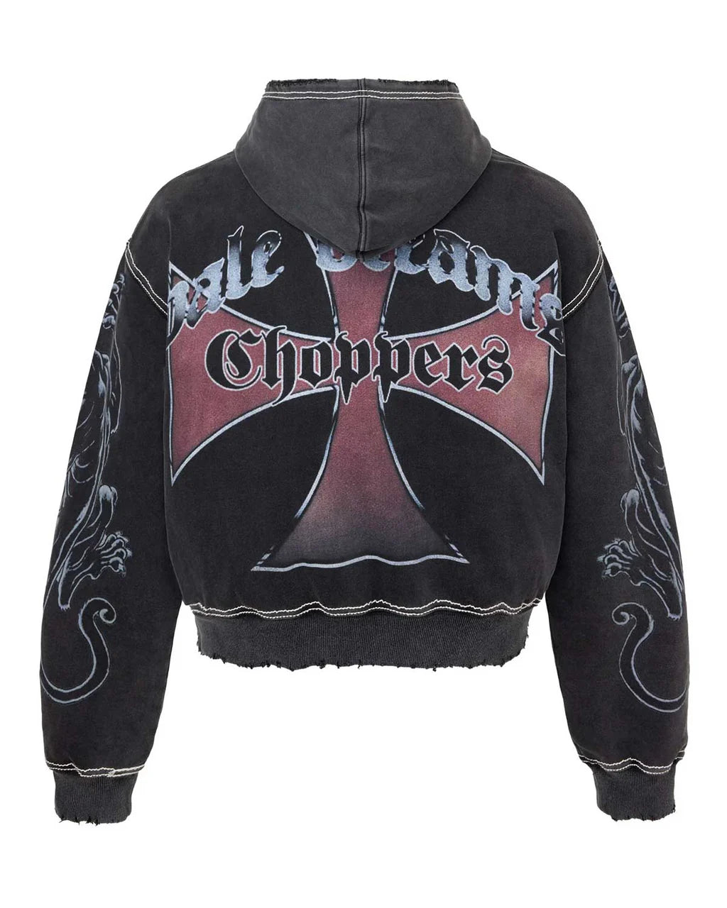VALE HARDY BOYZ ZIP UP HOODIE BLACK