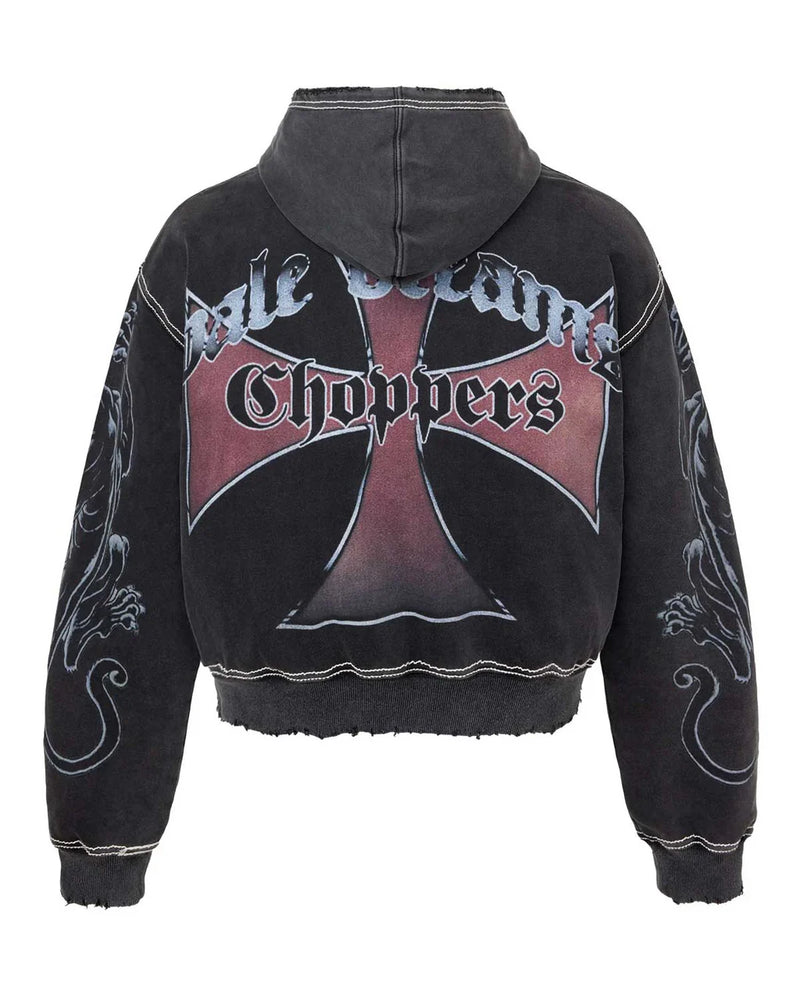 VALE HARDY BOYZ ZIP UP HOODIE BLACK