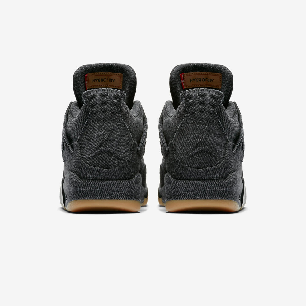 AIR JORDAN 4 RETRO LEVI'S BLACK (LEVI'S TAG) NIB