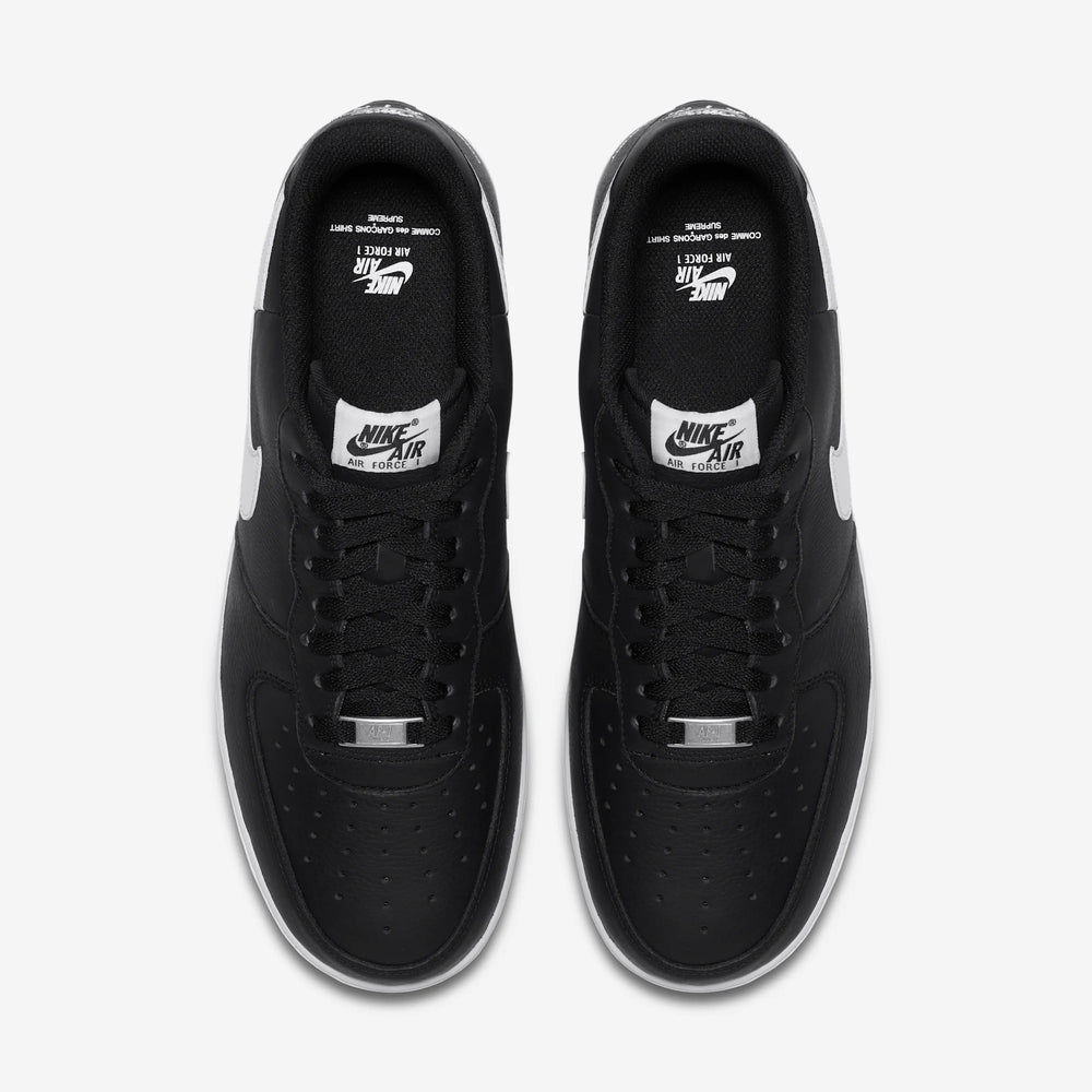 NIKE AIR FORCE 1 LOW SUPREME CDG BLK NIB
