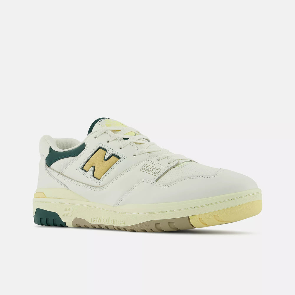 NEW BALANCE 550 AIME LEON DORE NATURAL GREEN/YELLOW NIB