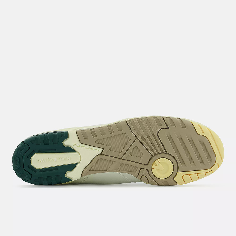 NEW BALANCE 550 AIME LEON DORE NATURAL GREEN/YELLOW NIB