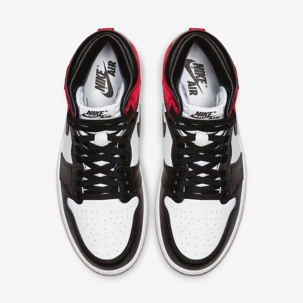 AIR JORDAN 1 RETRO HIGH SATIN BLACK TOE NIB