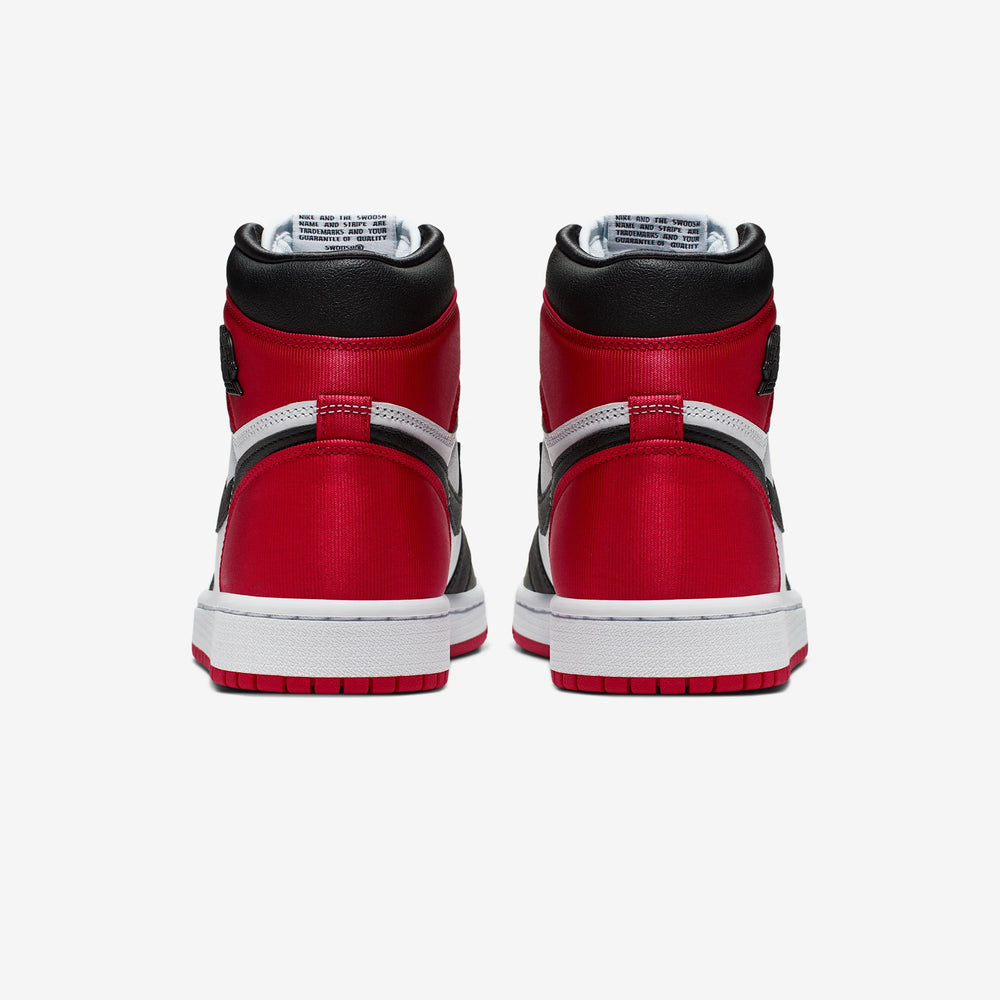AIR JORDAN 1 RETRO HIGH SATIN BLACK TOE NIB